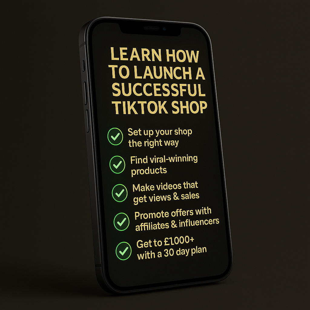 HustlersKit Ultimate Tiktok Shop Blue Print