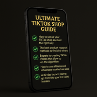 HustlersKit Ultimate Tiktok Shop Blue Print