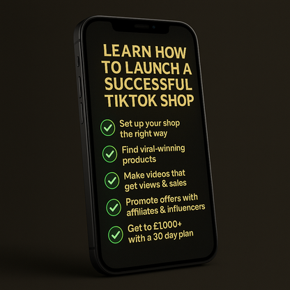 HustlersKit Ultimate Tiktok Shop Blue Print